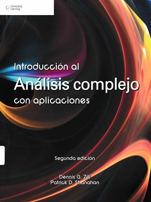 Introduccion al analisis complejo - Dennis Zill - Segunda Edicion